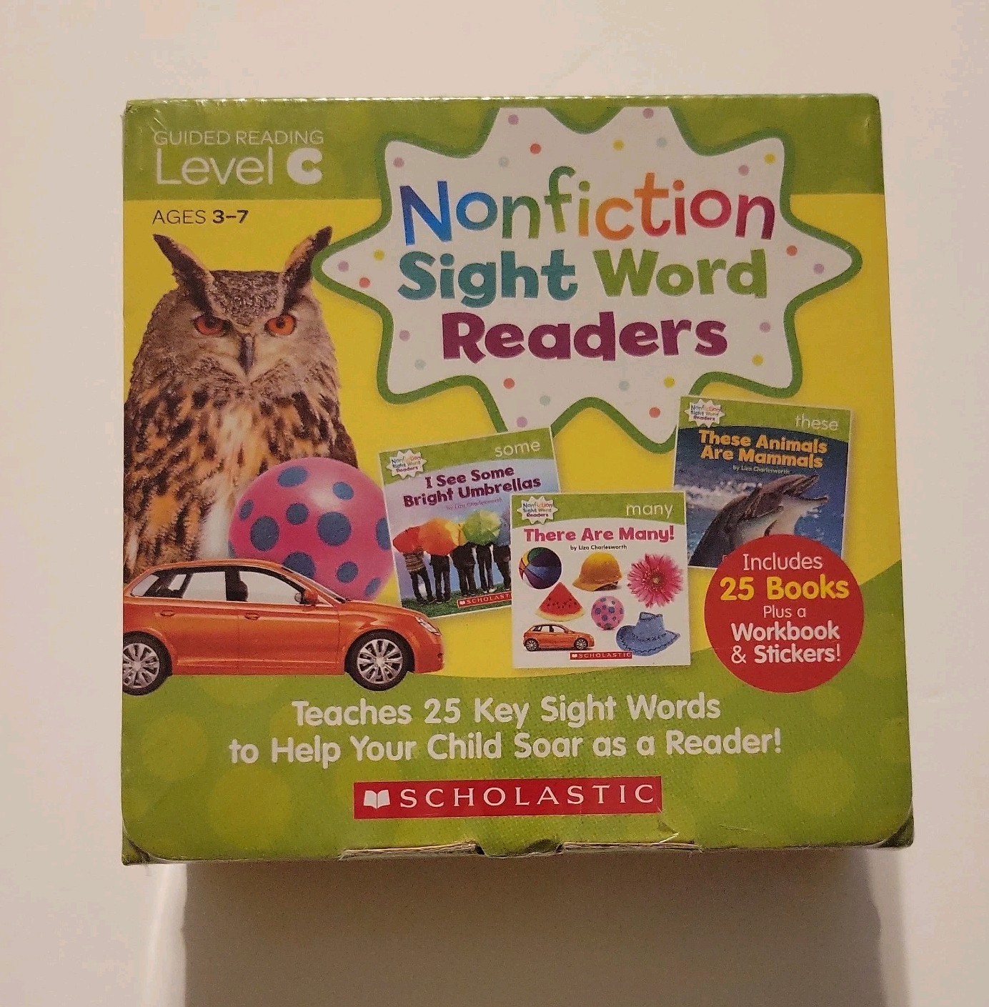 Nonfiction Sight Word Readers: Guided Reading Level C [Scholastic]: Ages 3-7