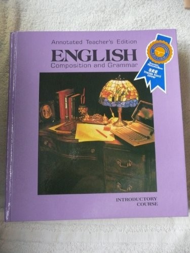 ENGLISH COMPOSITION AND GRAMMAR By John E. Warriner – Hardcover