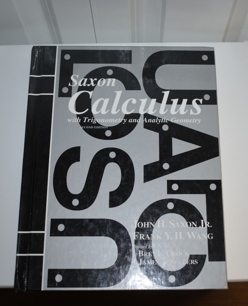 Saxon Calculus (2nd Edition) homeschool kit