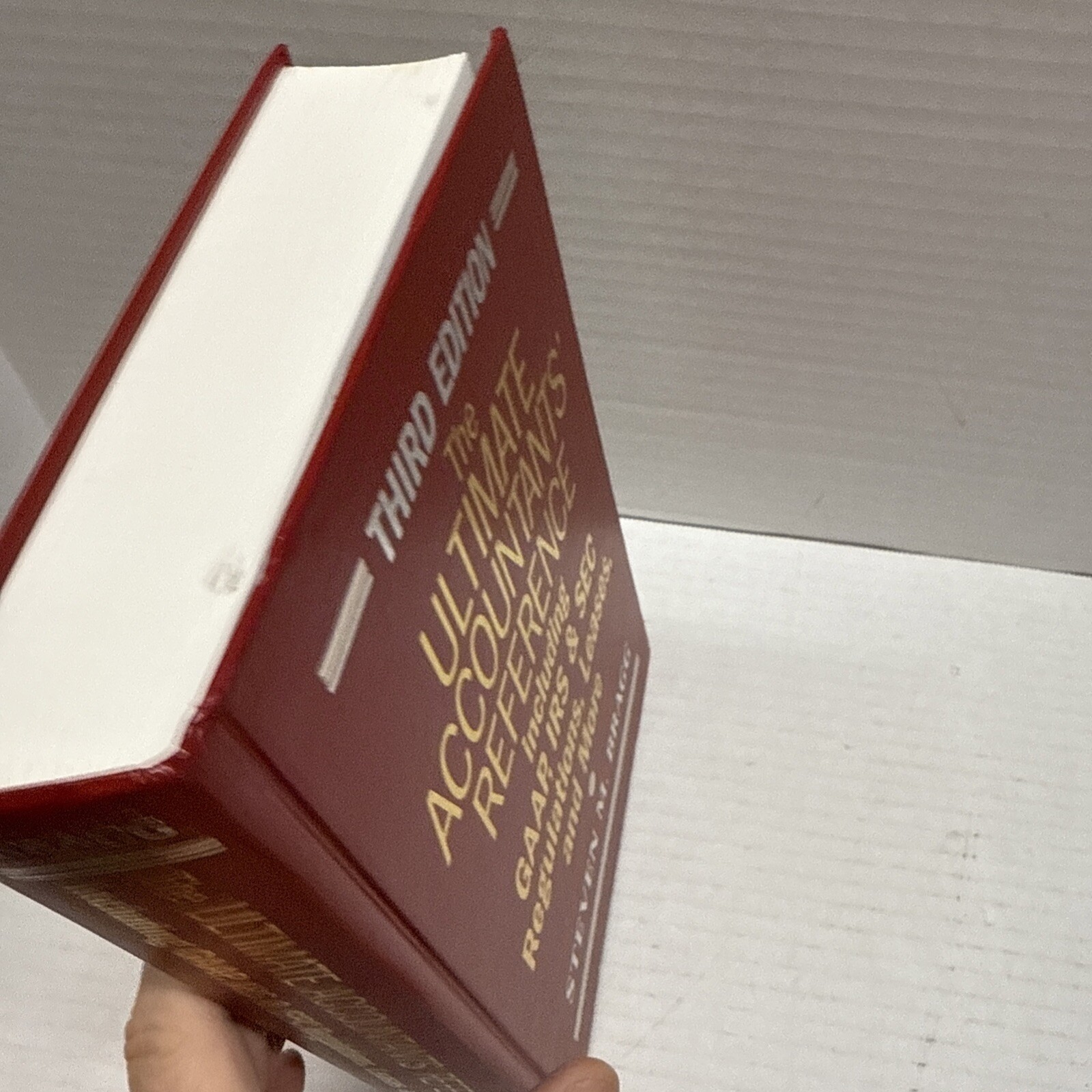 The Ultimate Accountants’ Reference : Including GAAP, IRS and SEC 2010 3rd Ed.