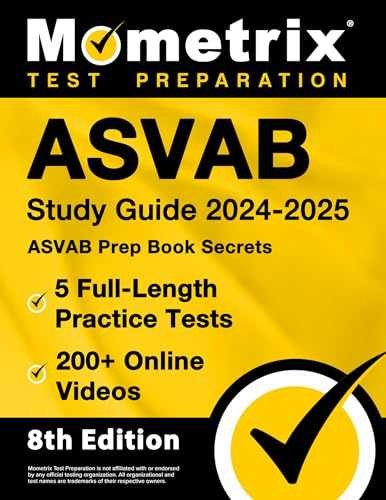 ASVAB Study Guide 2024-2025 – 5 – Paperback, by Bowling Matthew – Very Good