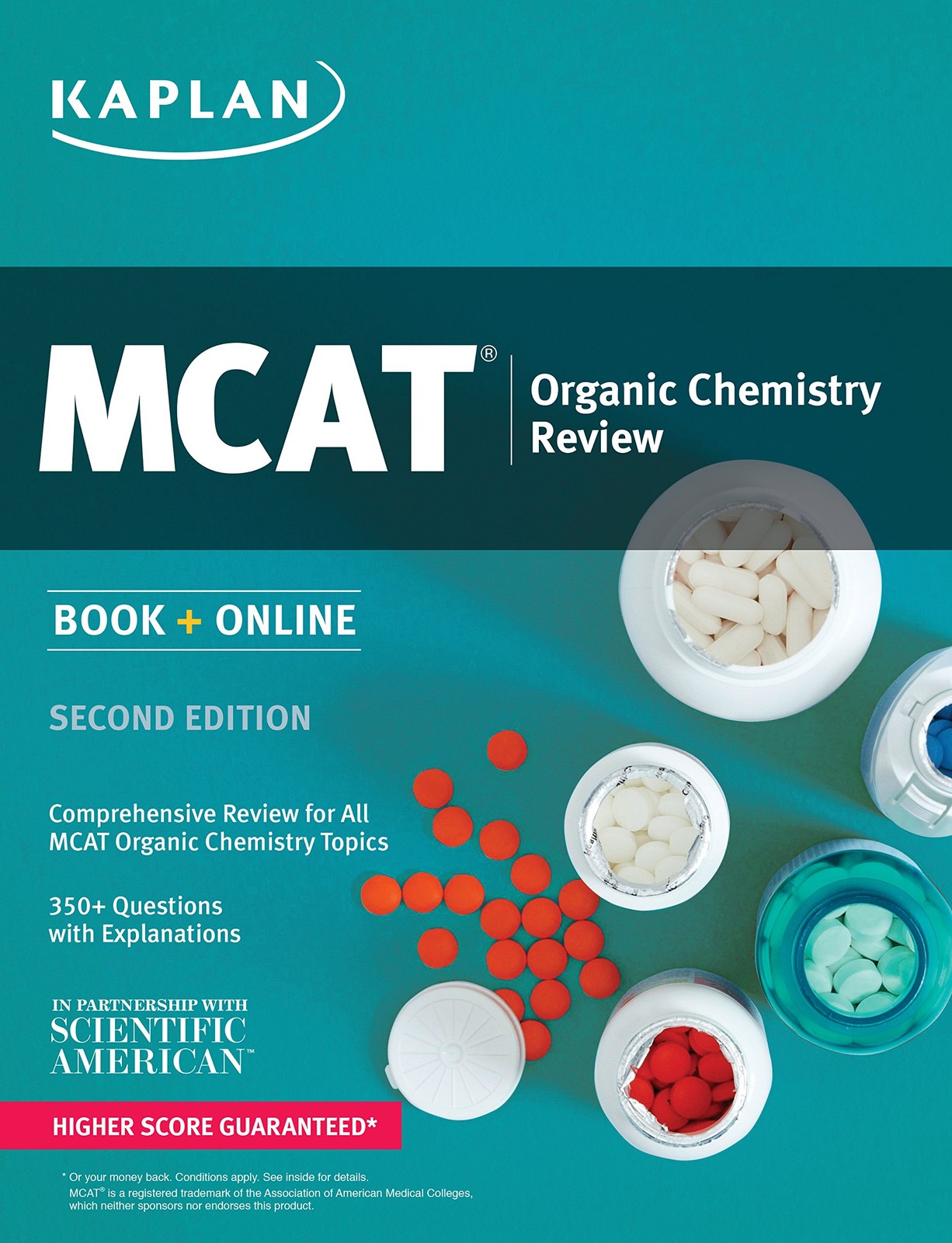 Kaplan MCAT Organic Chemistry Review: Book + Online (Kaplan Test Prep)