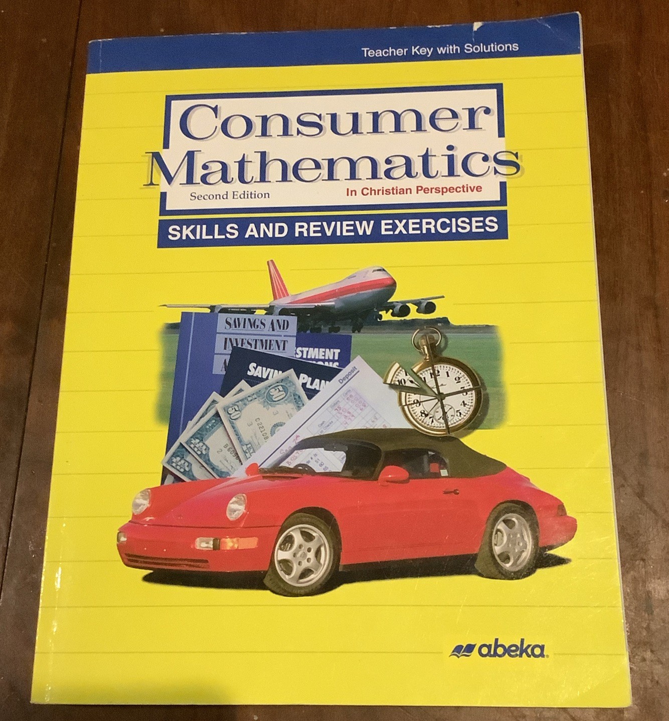 Abeka Consumer Math Second Edition Text Key,Solution Key,test/quiz ,Solution Key