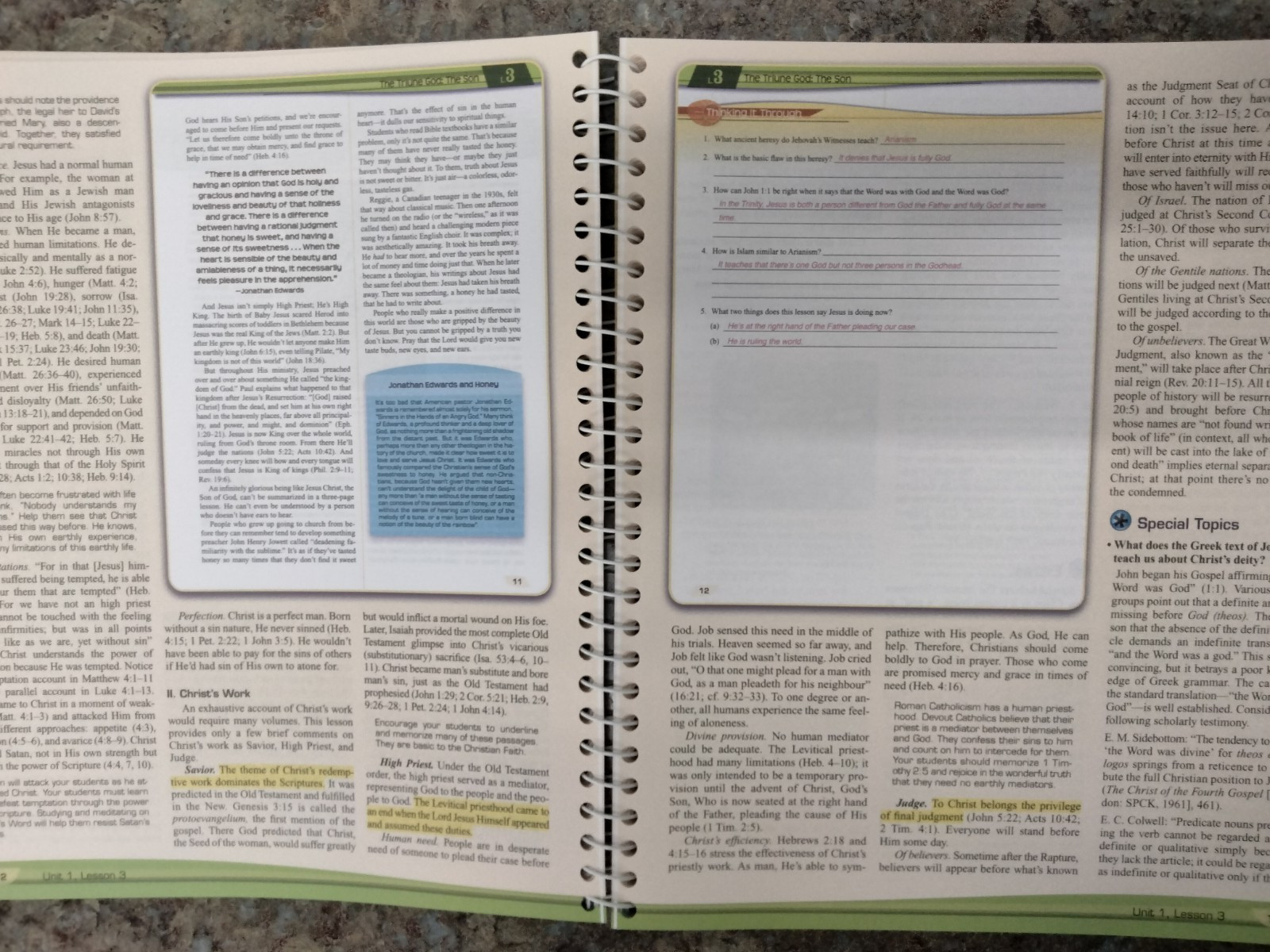 BJU Bible Truths Teacher’s Edition Level F Third Edition