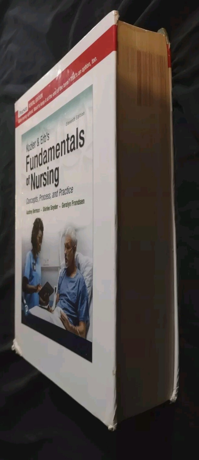 Kozier Erb’s Fundamentals of Nursing 11th A Element Hard Cover Ships1stDay EPCC