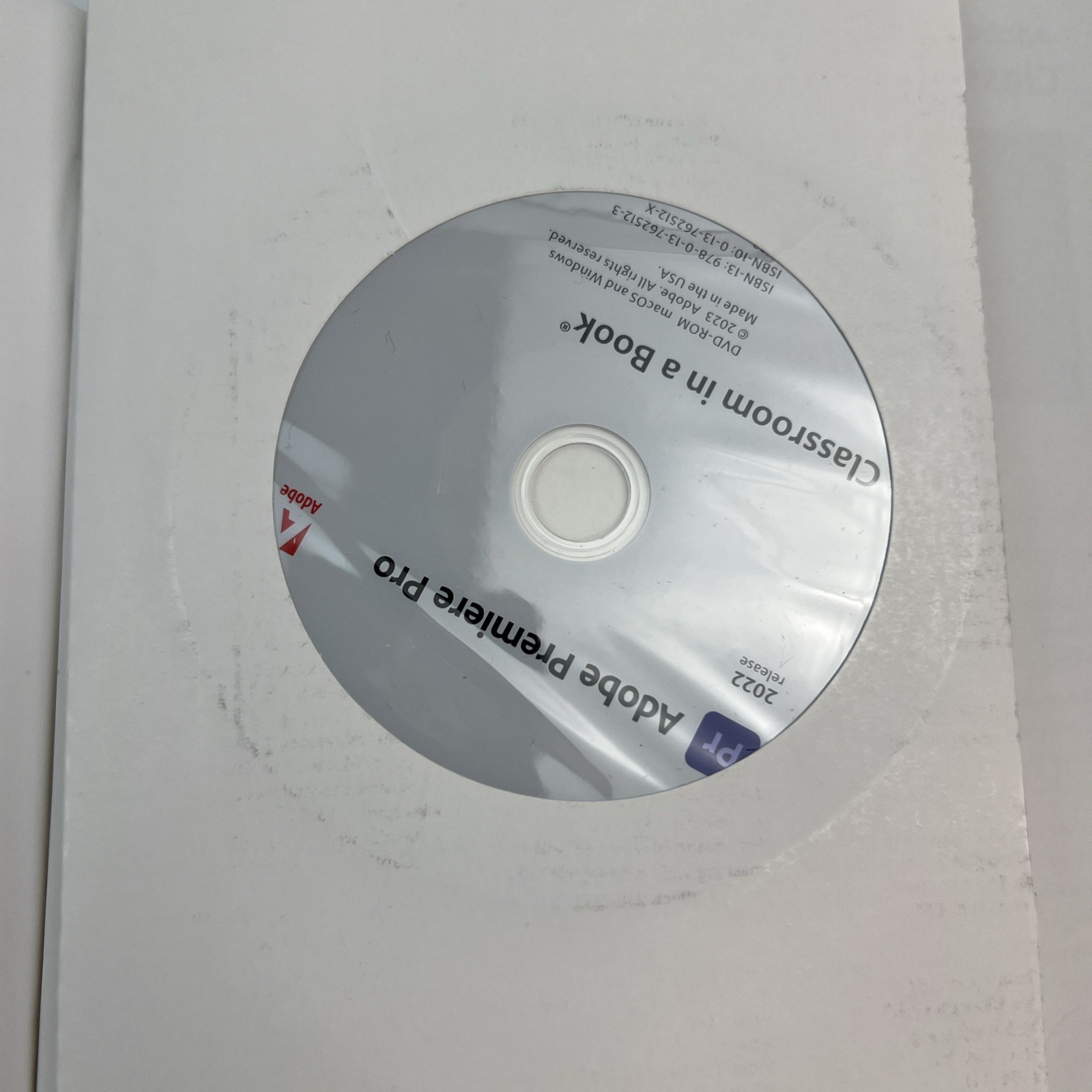 Adobe Premiere Pro Classroom in a Book 2022 w/ Disk Maxim Jago Very Good Conditi