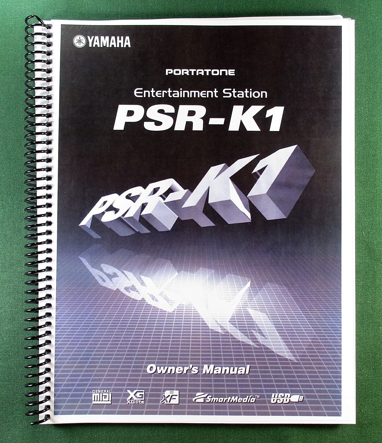 Yamaha PSR-K1 Instruction Manual: 100 Pages & Protective Covers!