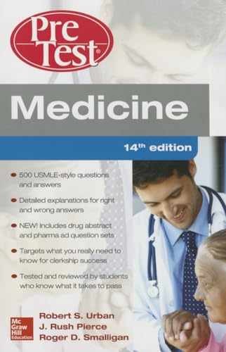 Medicine PreTest Self-Assessment – Paperback, by Urban Robert S.; – Very Good h