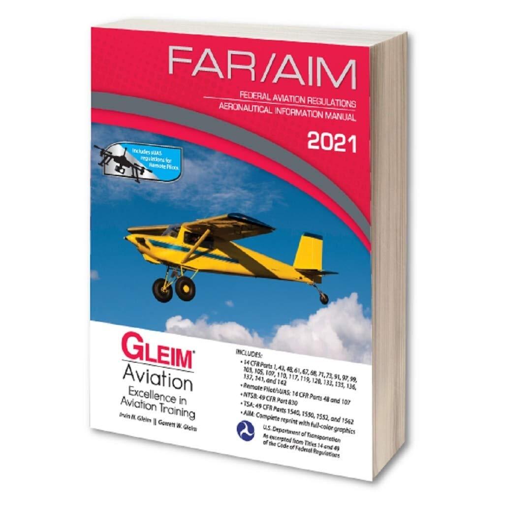 Gleim – FAR/AIM 2021 Edition – Irvin N. Gleim – Paperback – Good