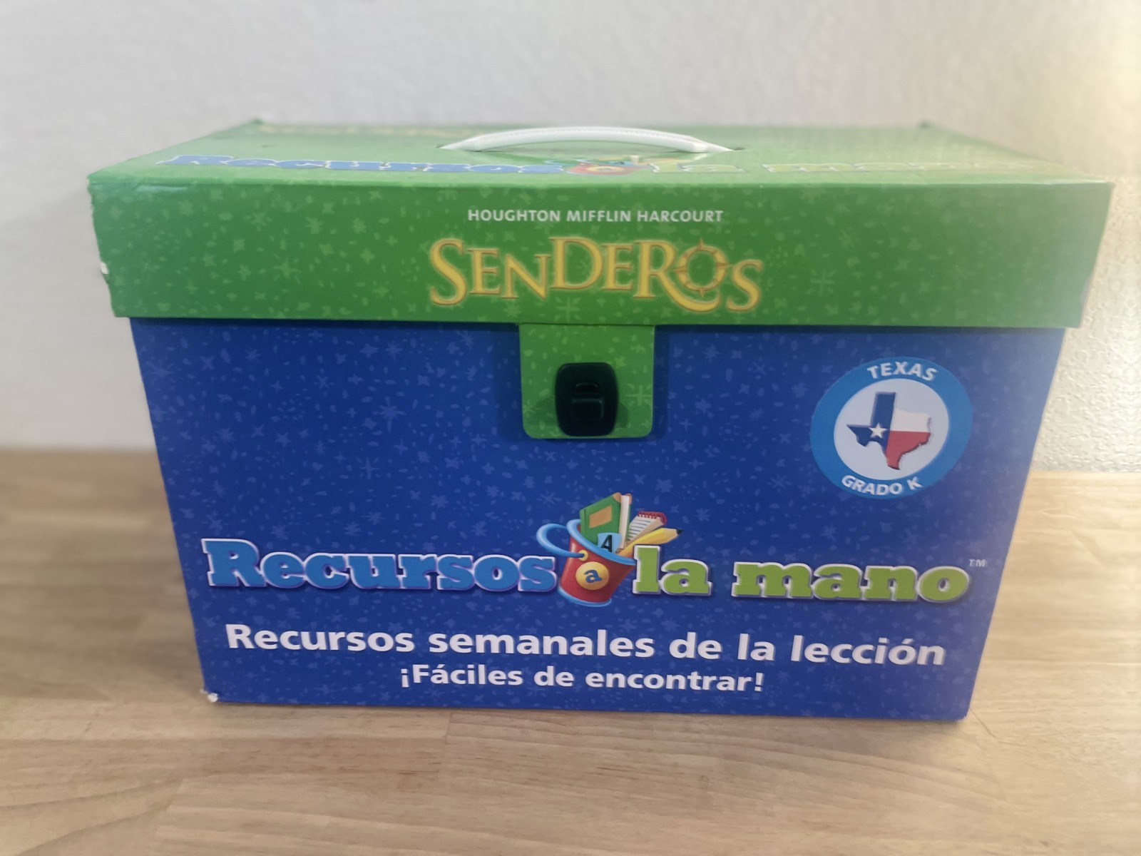 HMH Senderos Recursos A La Mano Texas Grade K Complete Set Kindergarten