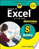 Microsoft 365 Excel All-in-One For Dummies by David H. Ringstrom