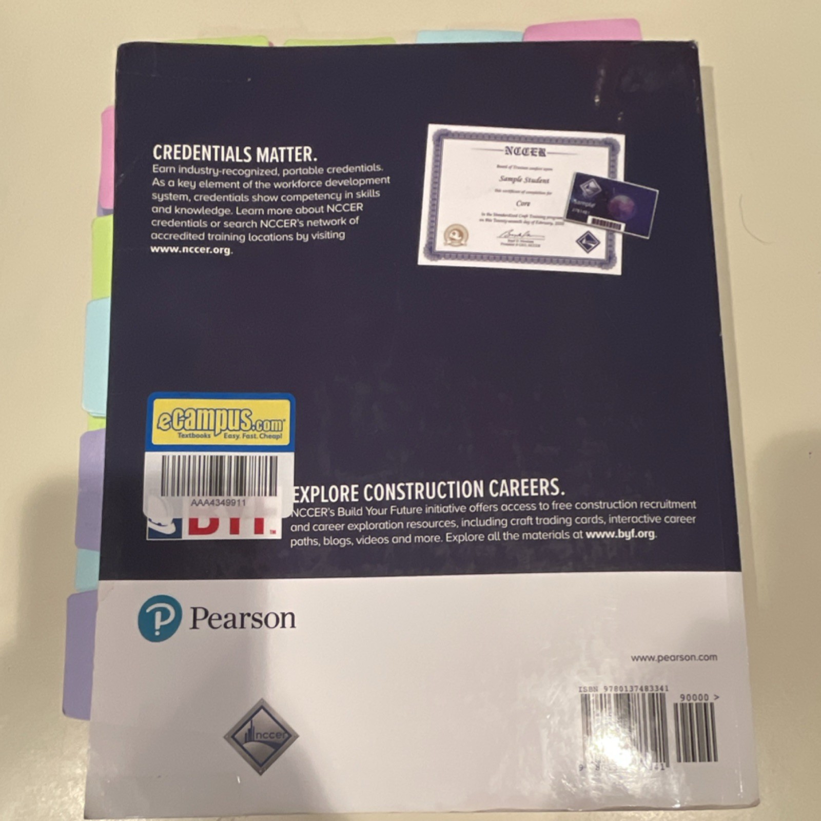 Pearson NCCER Core Introduction to Basic Construction Skills Sixth Edition