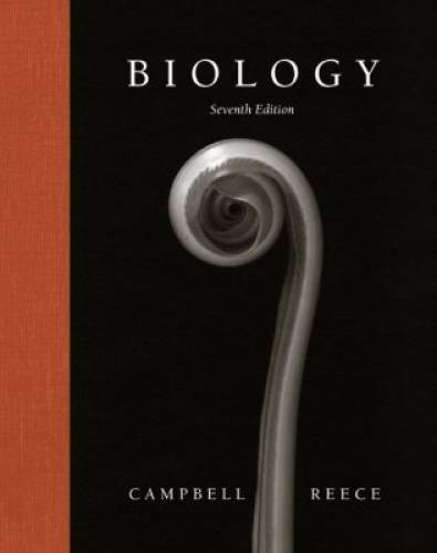 Biology, 7th Edition (Book & CD-ROM) – Hardcover By Campbell, Neil A. – GOOD