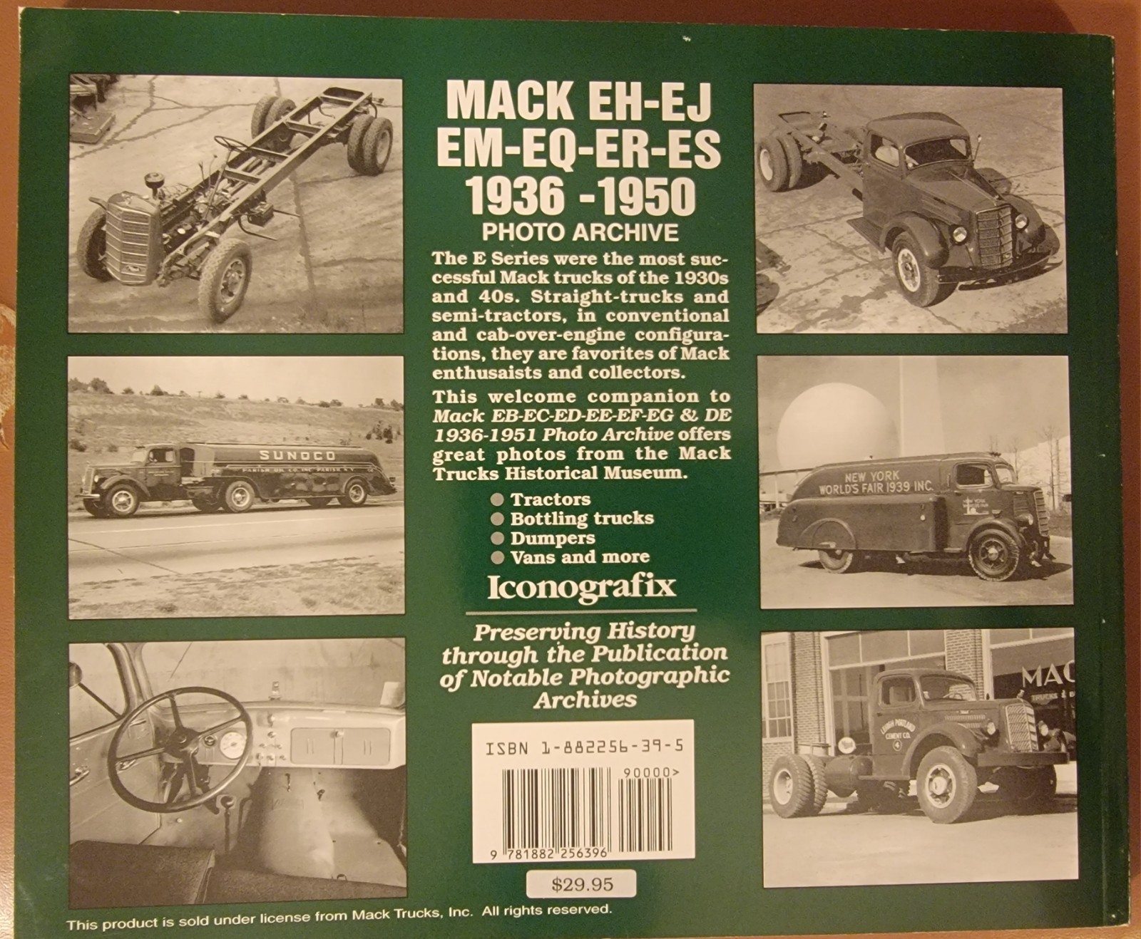 Mack Eh-Ej-Em-Eq-Er-Es, 1936 Through 1950: Photo Archive: Photographs fro – GOOD