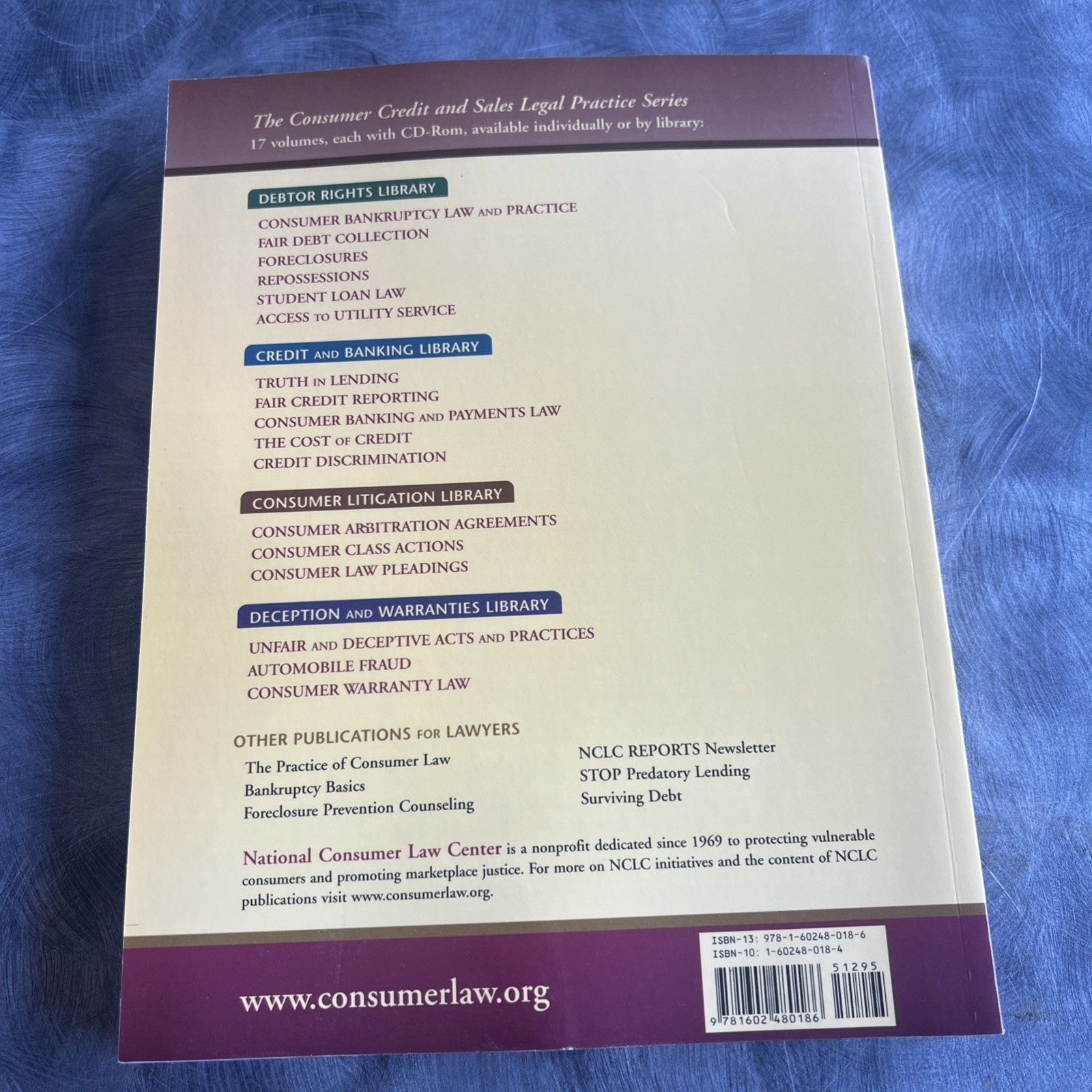 Consumer Arbitration Agreements: Enforceability and Other Topics 5th Ed. NCLC