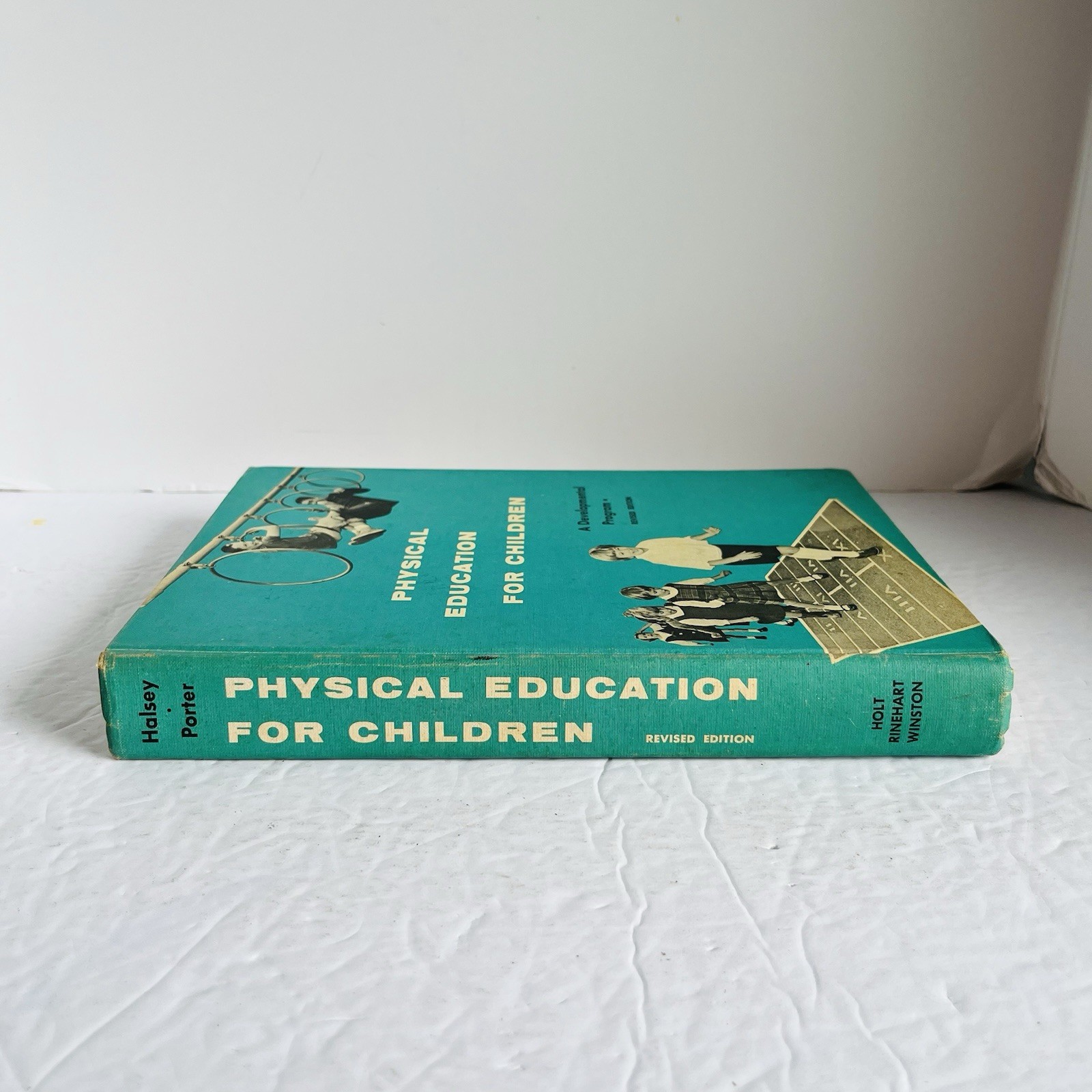 Vintage 1963 Physical Education for Children Halsey Porter Holt Rinehart Textboo