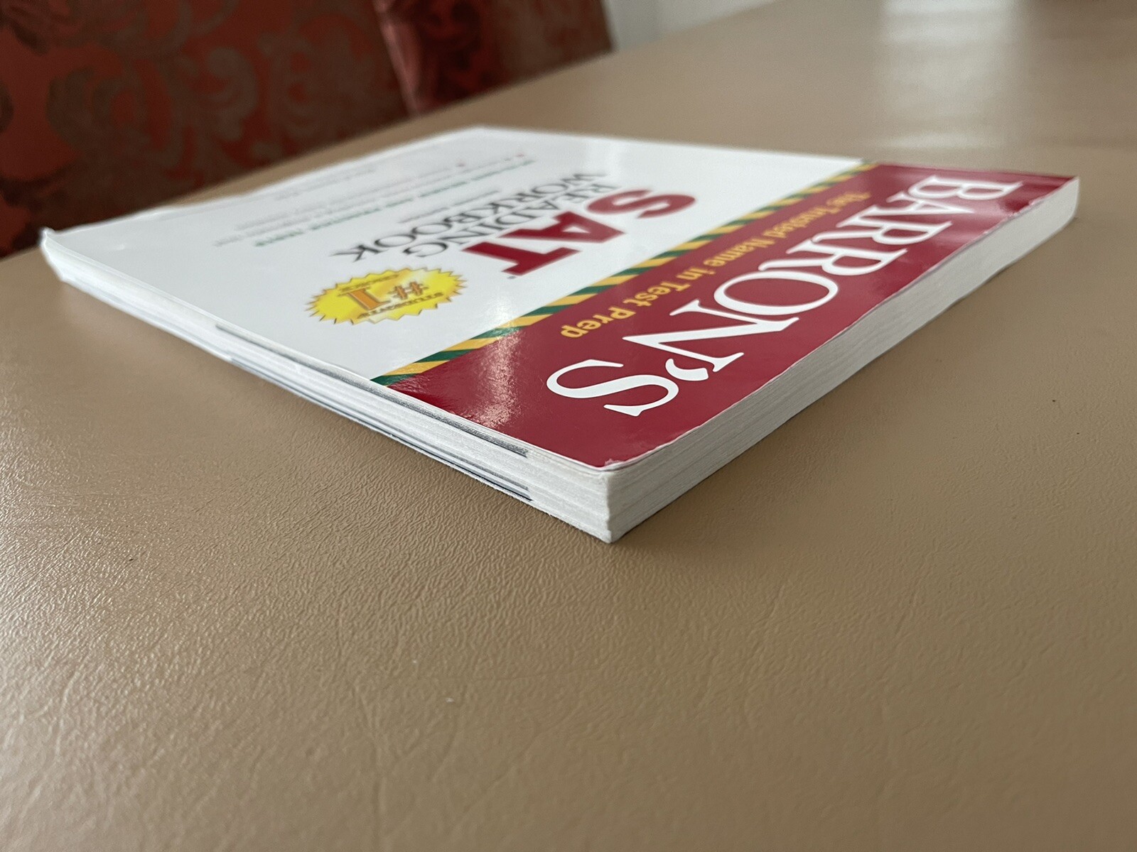 BARRON’S SAT READING WORKBOOK (BARRON’S TEST PREP) By Stewart Brian W. M.ed.