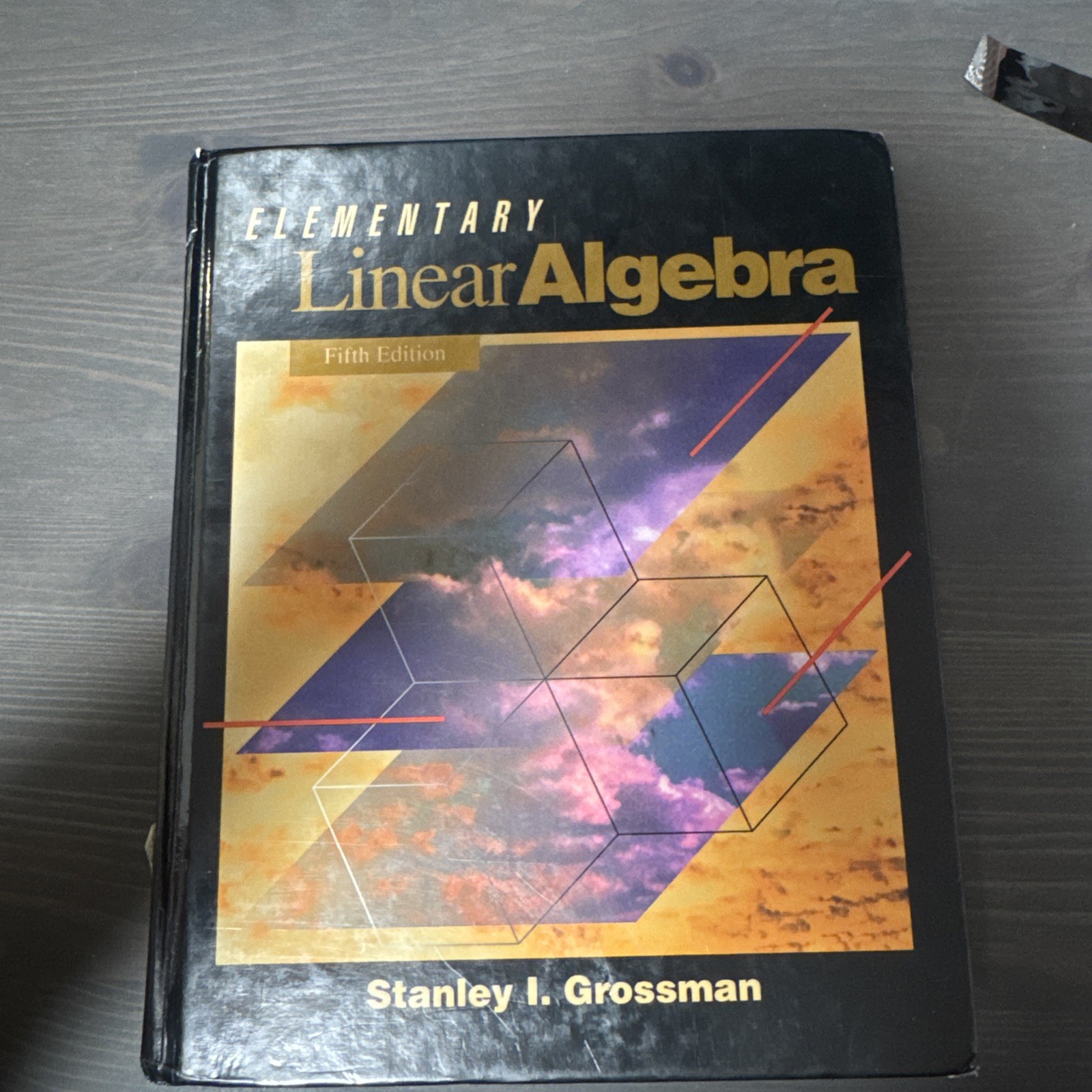 Elementary Linear Algebra by Stanley I. Grossman (1994, Hardcover)