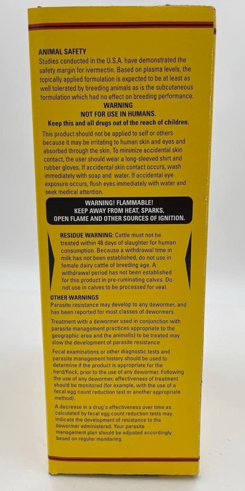 Ivermect 1000 mL Pour-On – Safe And Fast Treatment For Cattle Parasites
