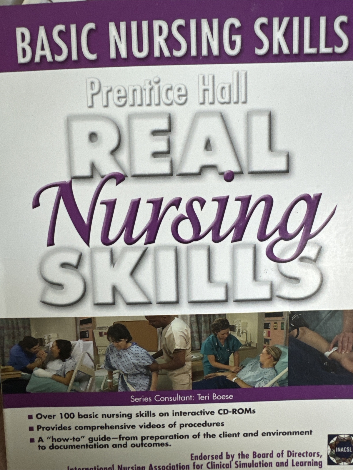 Prentice Hall Real Nursing Skills: Basic Nursing Skills, Pearson Education, CDs