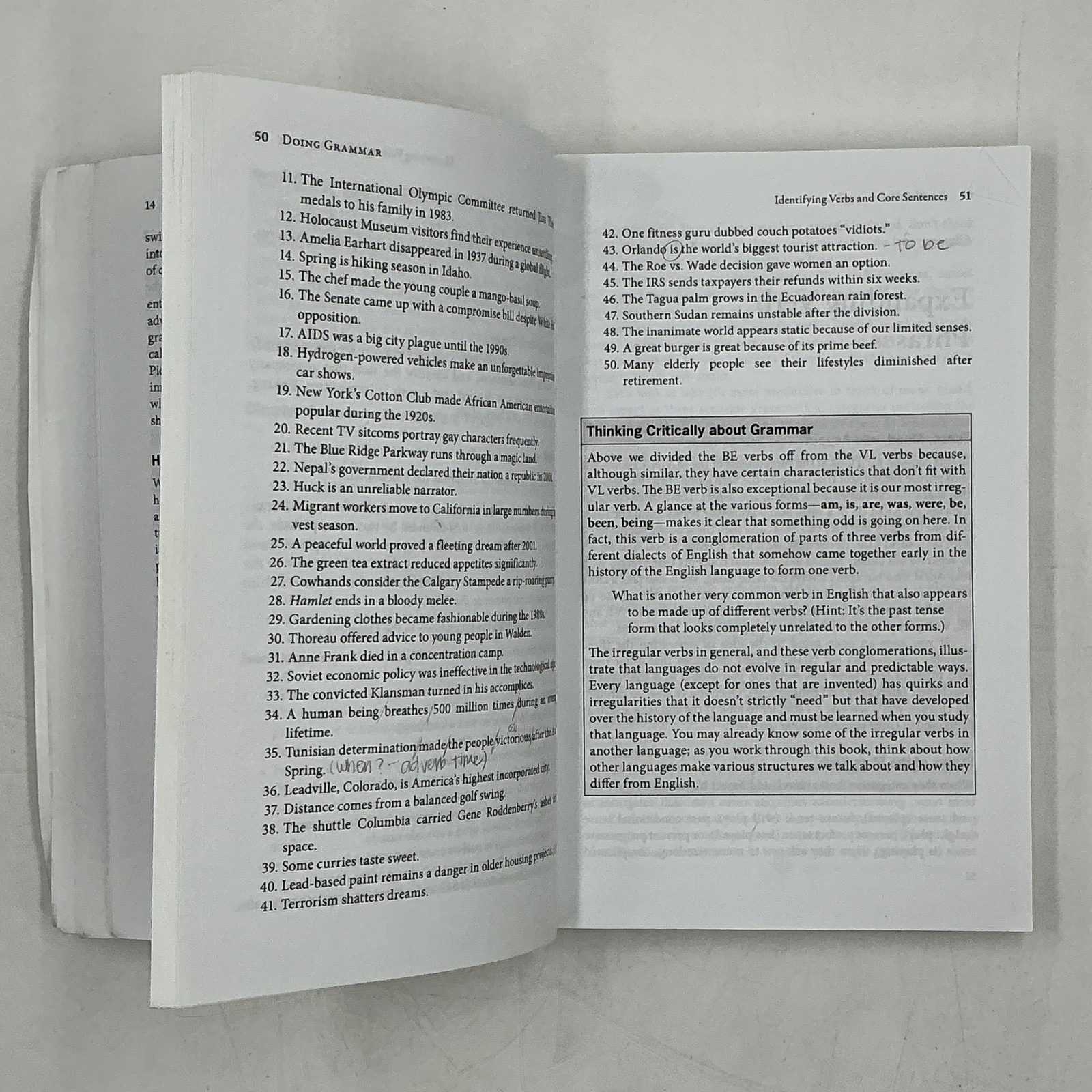 Doing Grammar Max Morenberg Oxford University Press White Trade PB 2014 USA