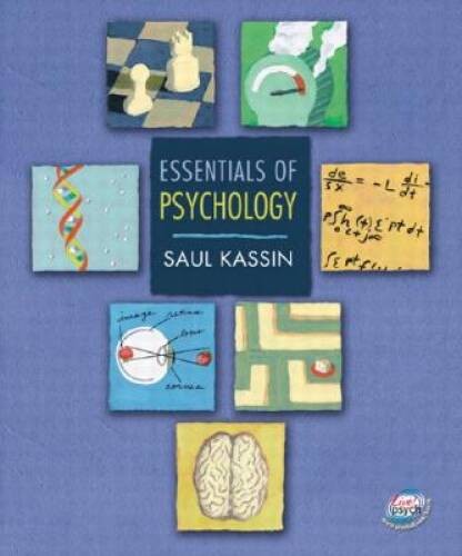 Essentials of Psychology – Paperback By Kassin, Saul – GOOD