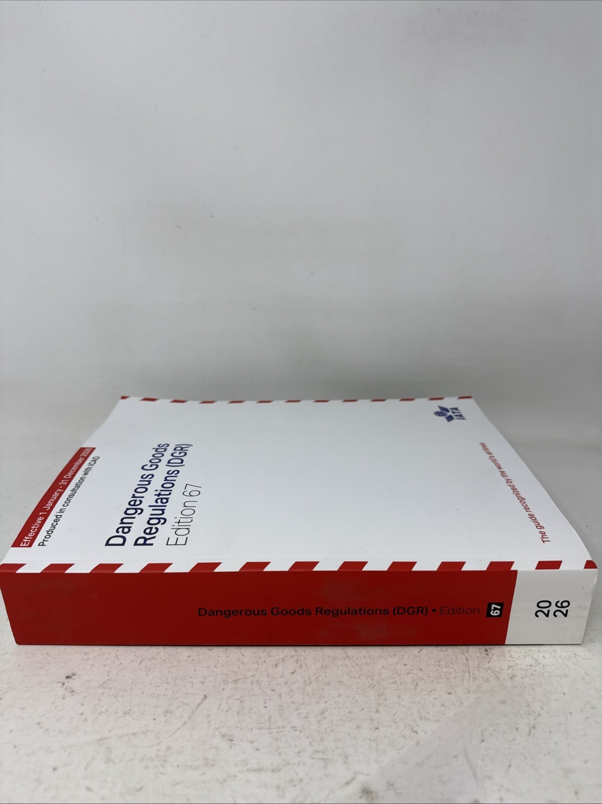 2026 67th Edition IATA DANGEROUS GOODS REGULATIONS (Perfect Bound) (English) DGR