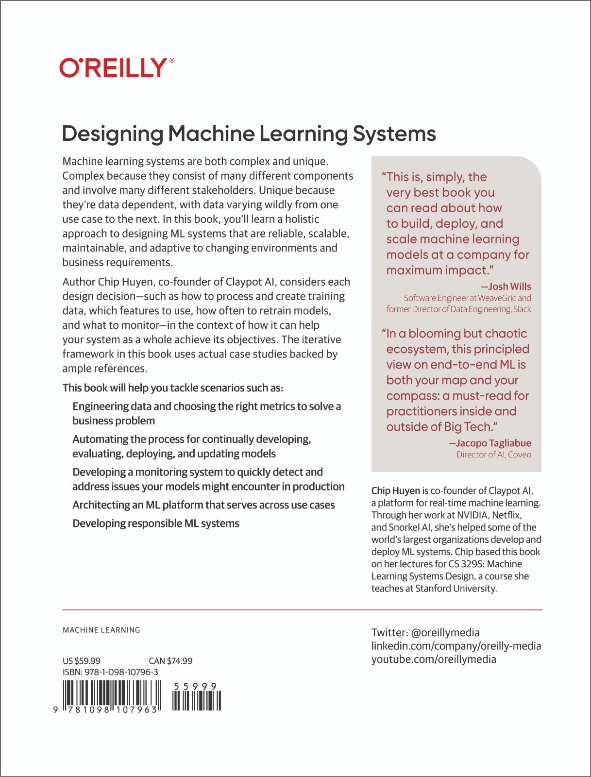 Designing Machine Learning Systems: An Iterative Process for Production-Ready Ap