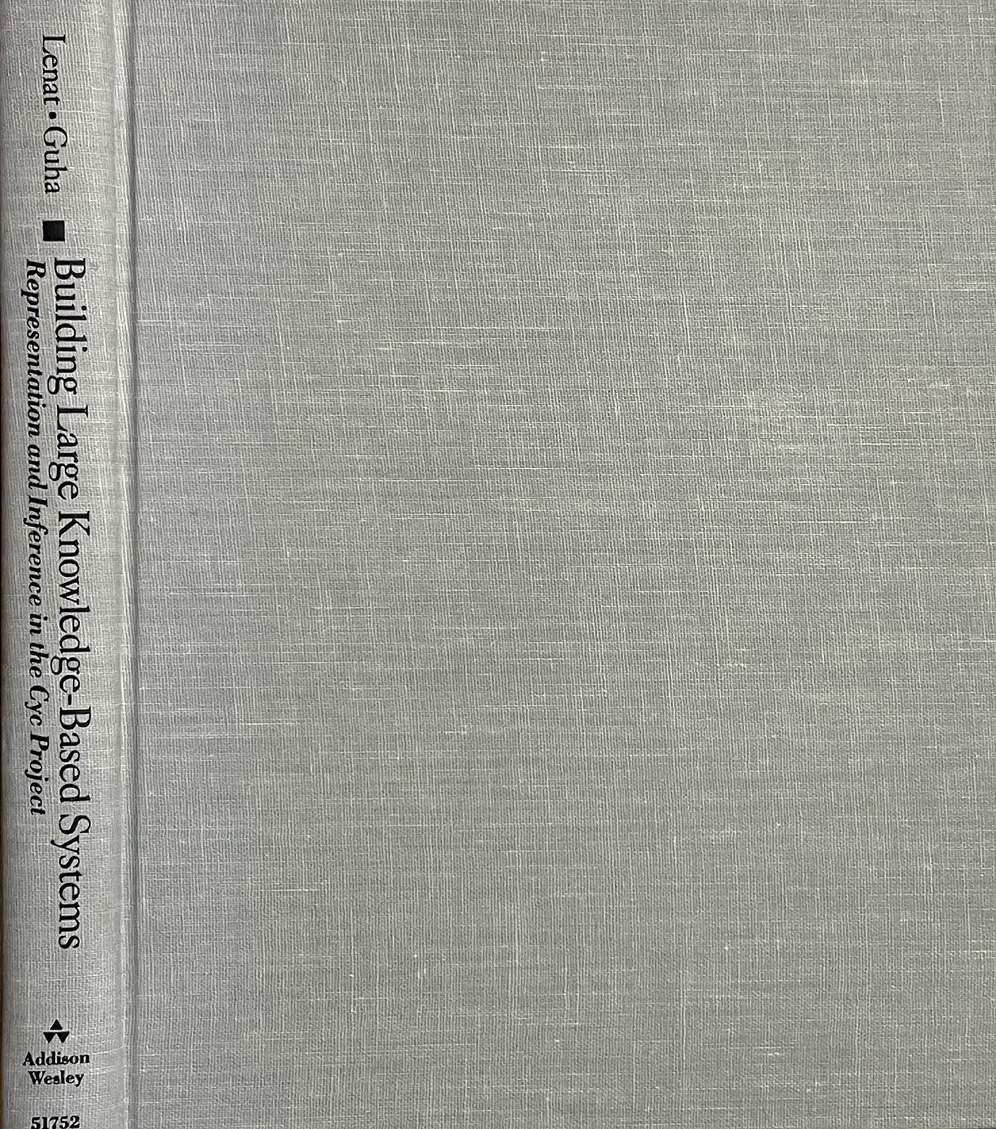 Building Large Knowledge-Based Systems: Representation and Inference in the …
