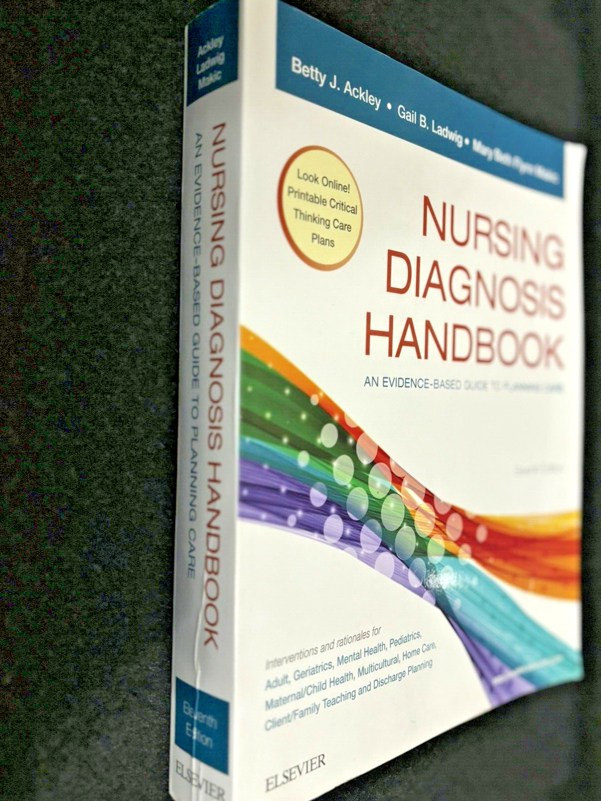 Nursing Diagnosis Handbook: An Evidence-Based Guide to Planning Care 11th Gail B