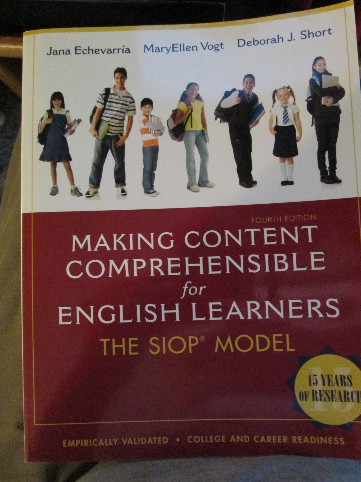 Making Content Comprehensible for English Learners: The SIOP Model (4th Edit…