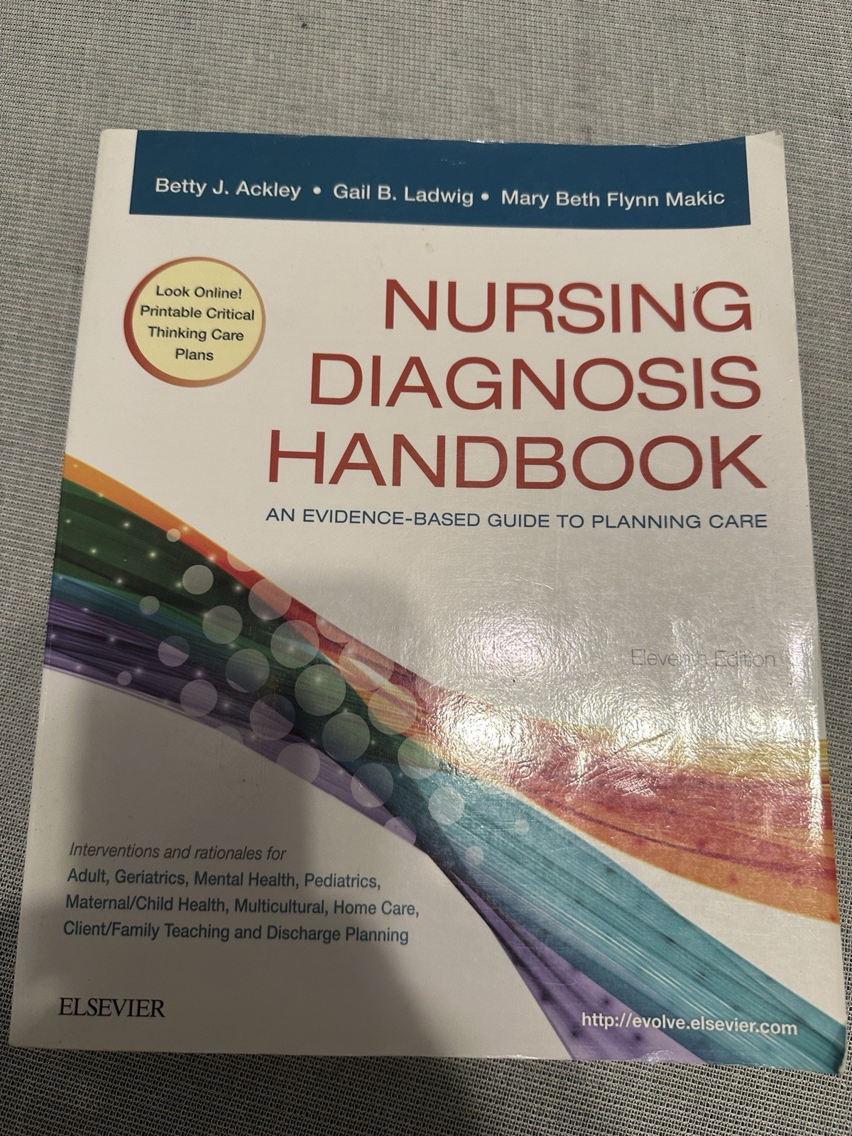 Nursing Diagnosis Handbook : An Evidence-Based Guide to Planning Care by Gail B.