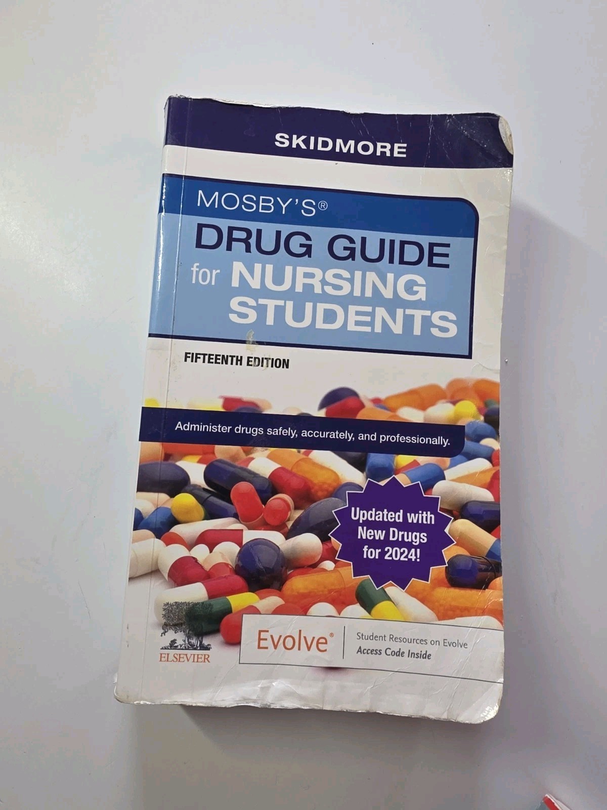 Mosby’s Drug Guide for Nursing Students by Linda Skidmore-Roth Free Shp
