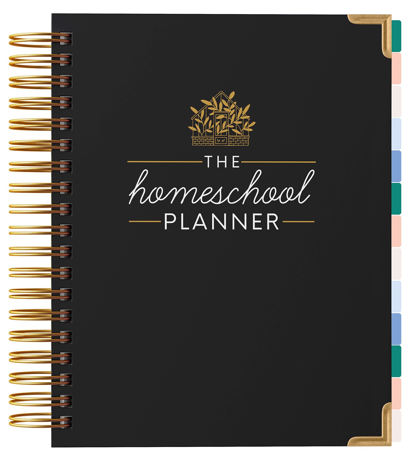 The Homeschool Planner: Beautiful and Undated with Monthly Tabs | To Do List…