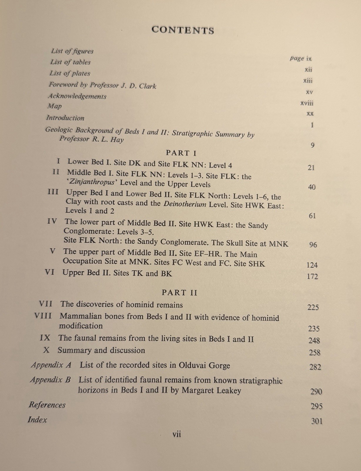 Olduvai Gorge Vol 3 Excavations In Beds I & II 1960-1963 M.D. Leakey SIGNED HCDJ