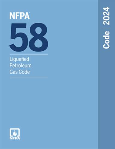 NFPA 58 Liquefied Petroleum Gas Code 2024 Edition Paperback USA STOCK FREESHIP