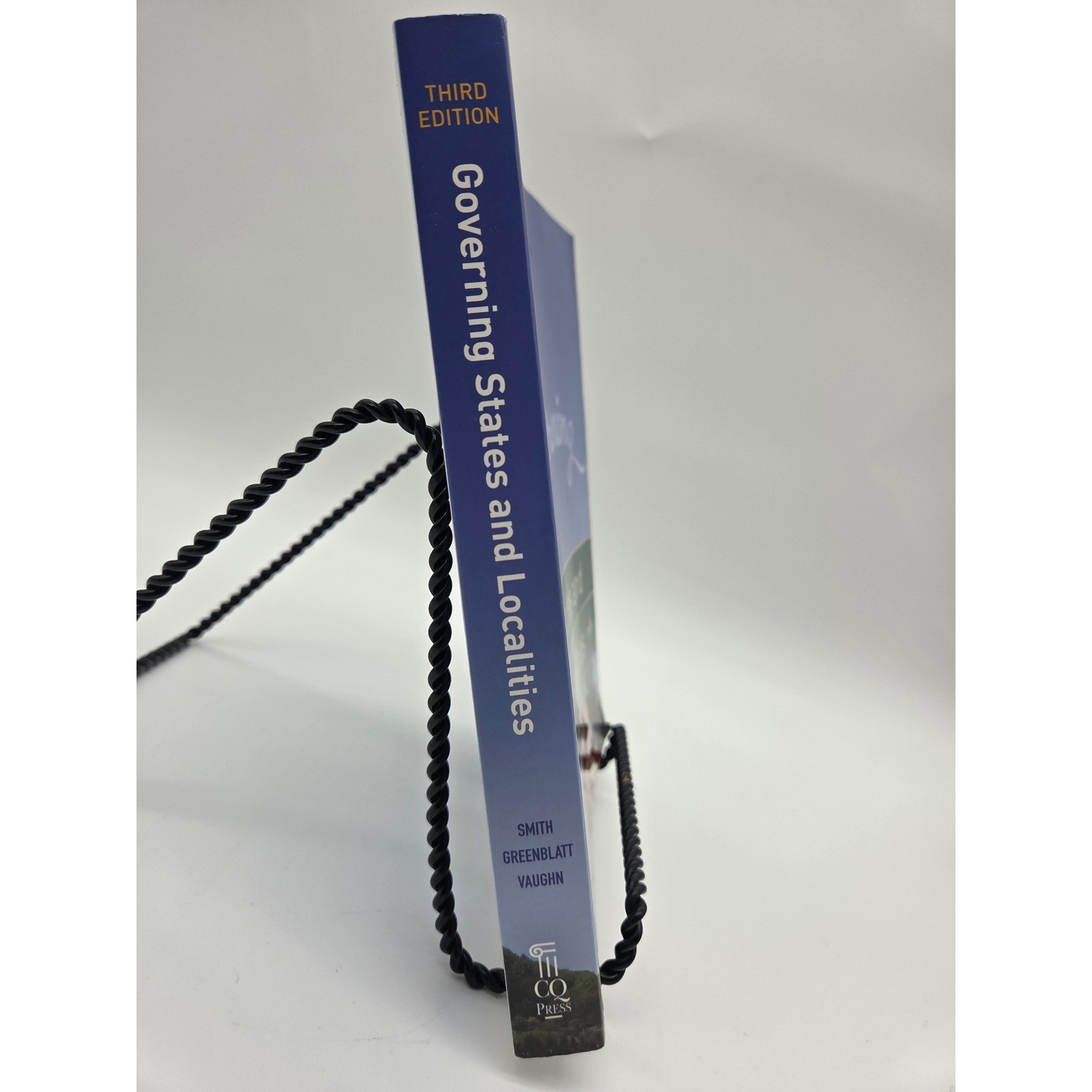 CQ Press Governing States and Localities 3rd Ed Blue Paperback Political Science