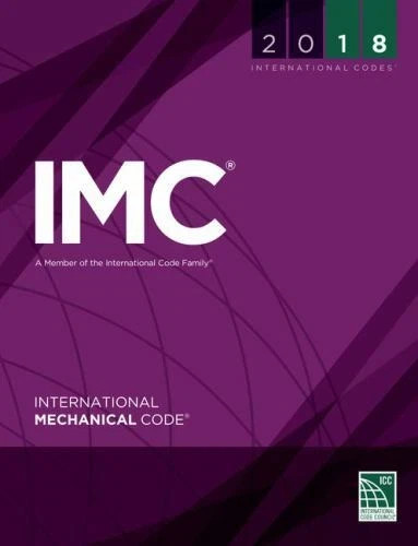 International Mechanical Code (IMC) 2018 (ICC Series) NEW