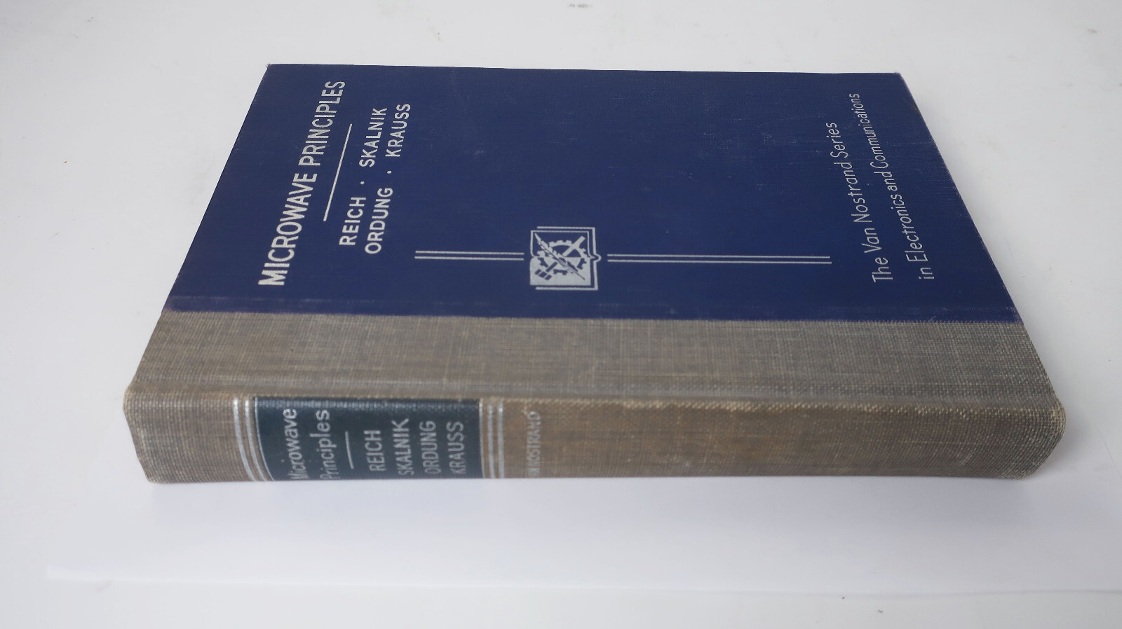 Microwave Principles The Van Nostrand Series 1960 Reich Skalnik Ordung Krause HC