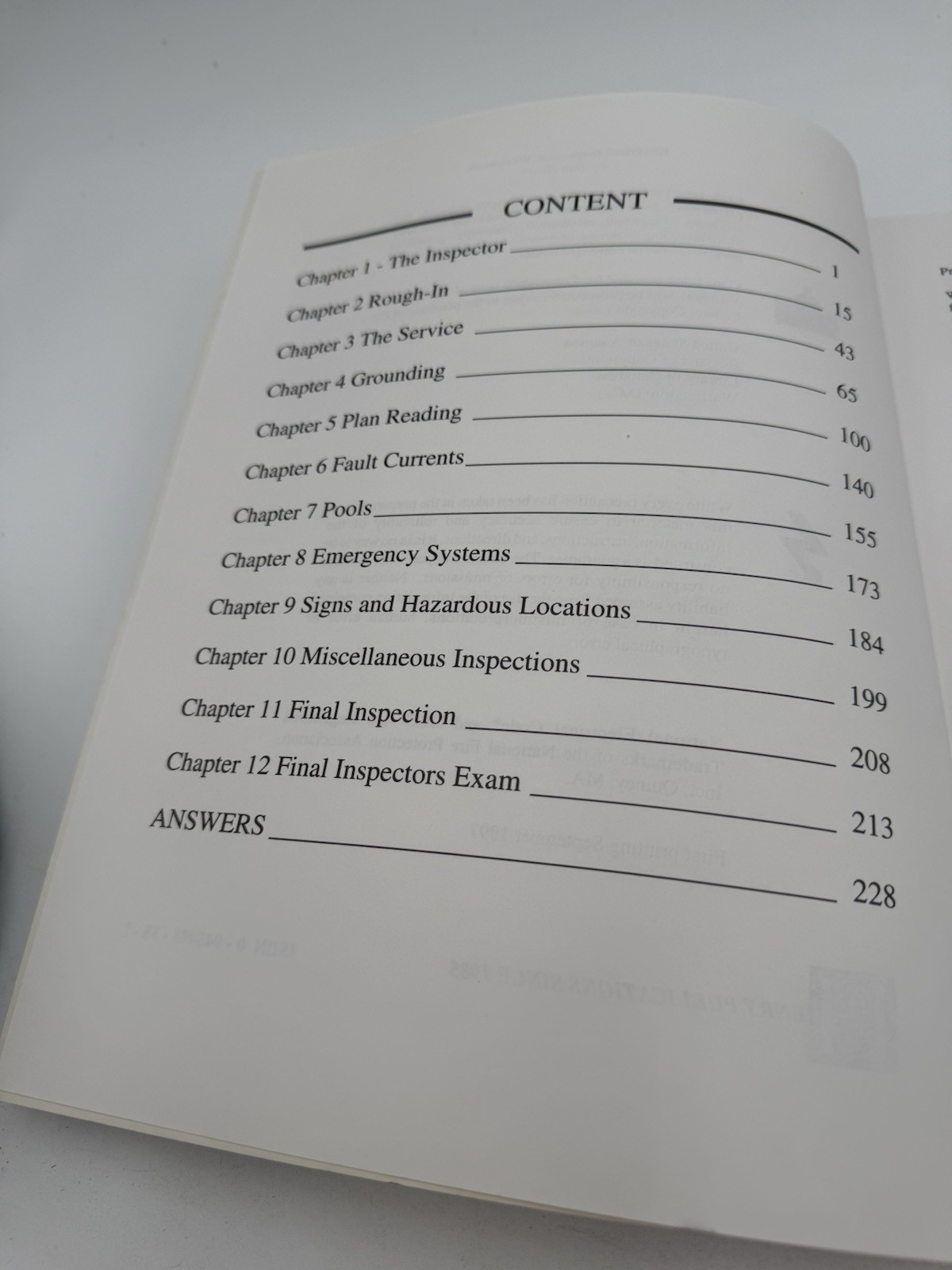 ELECTRICAL INSPECTION WORKBOOK By Tom Henry AB23