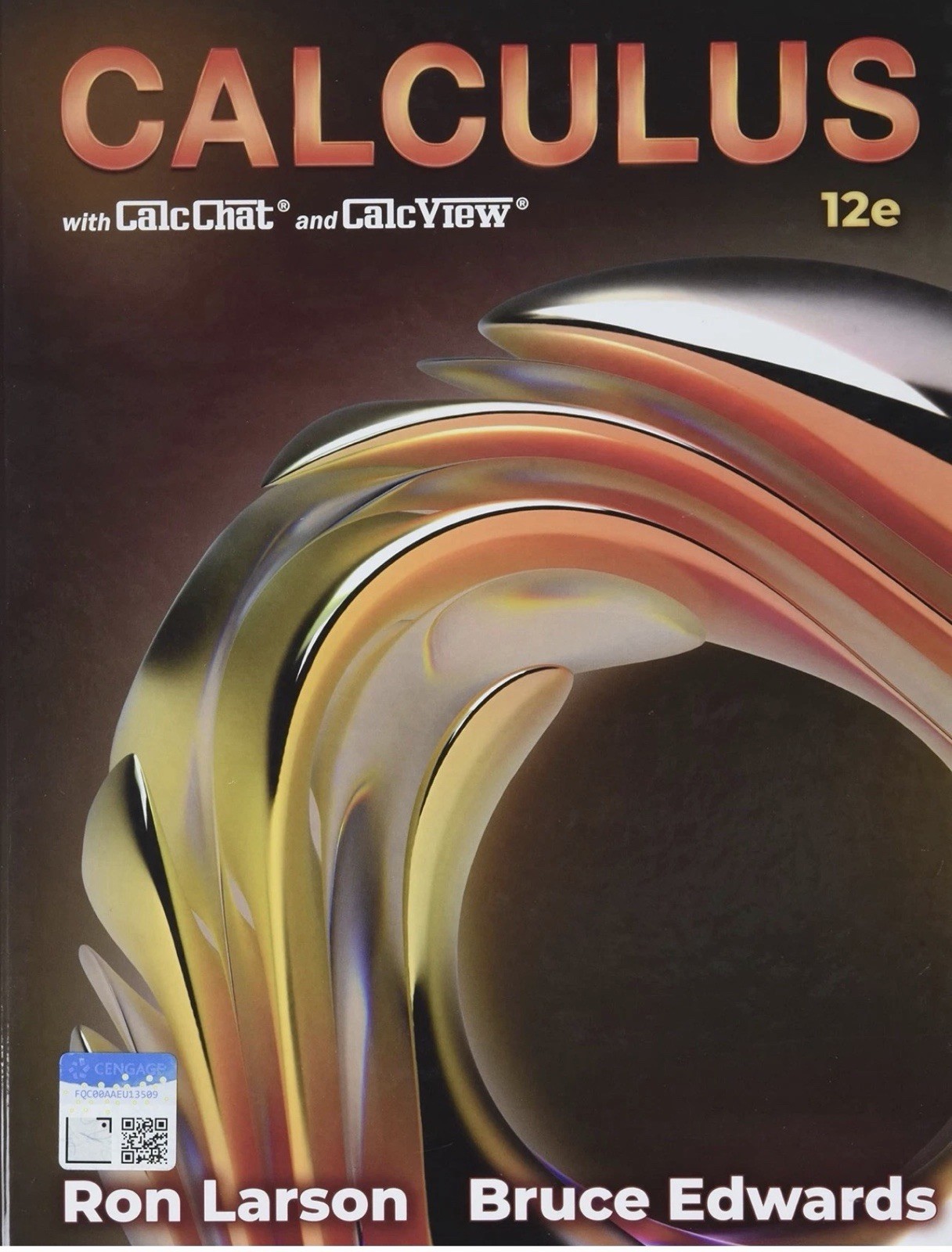 CALCULUS BY Bruce Edwards HARDCOVER -Brand New And Sealed