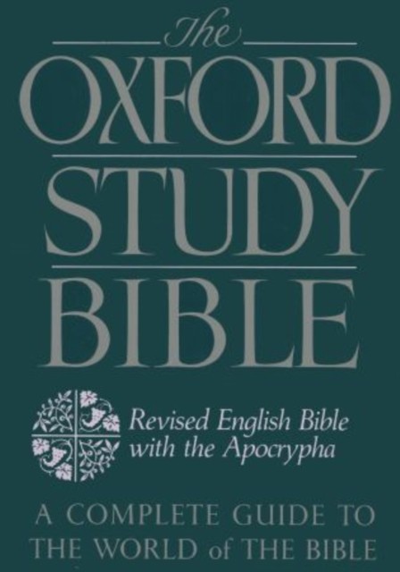 OXFORD REVIS EGLISH BIBLE APOC P by M. Jack Suggs Paperback Self Help Business