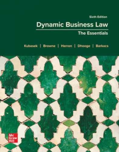 Loose Leaf for Dynamic Business – Loose Leaf, by Kubasek Nancy K.; – Very Good