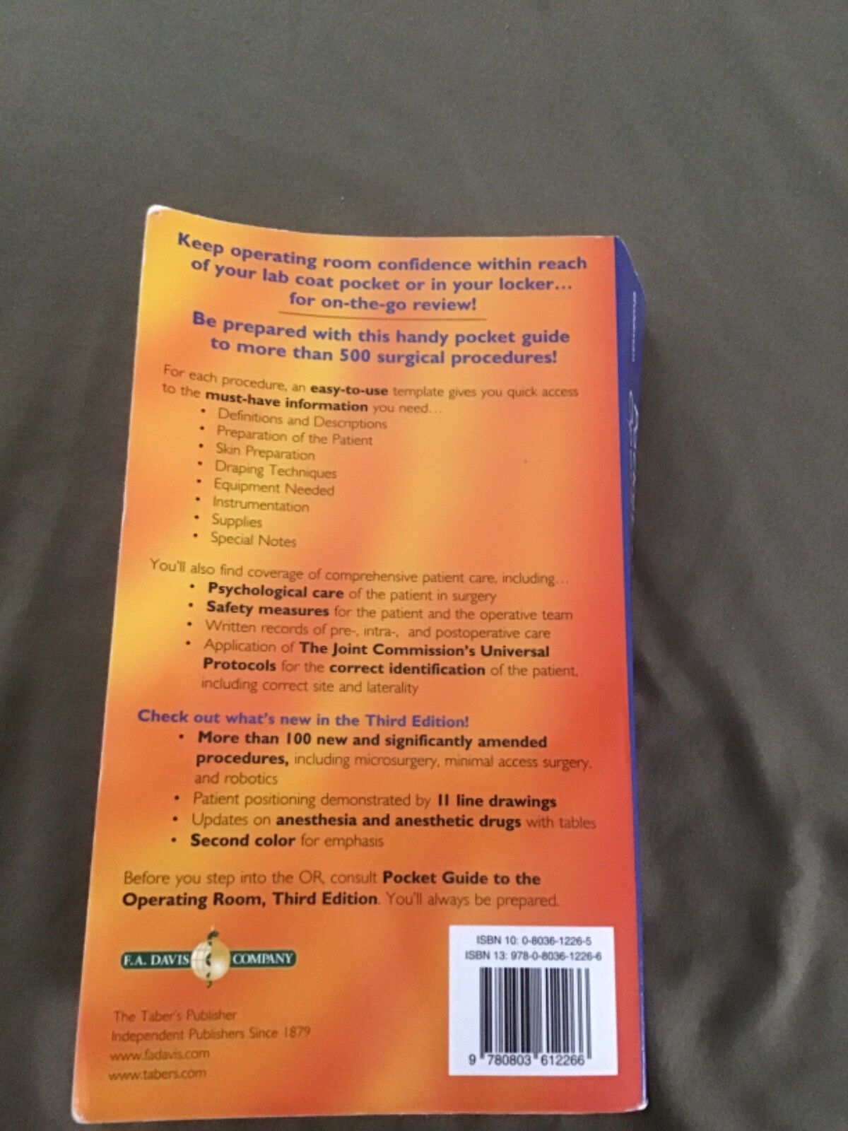 Pocket Guide to the Operating Room by Maxine Goldman and Maxine A. Goldman…