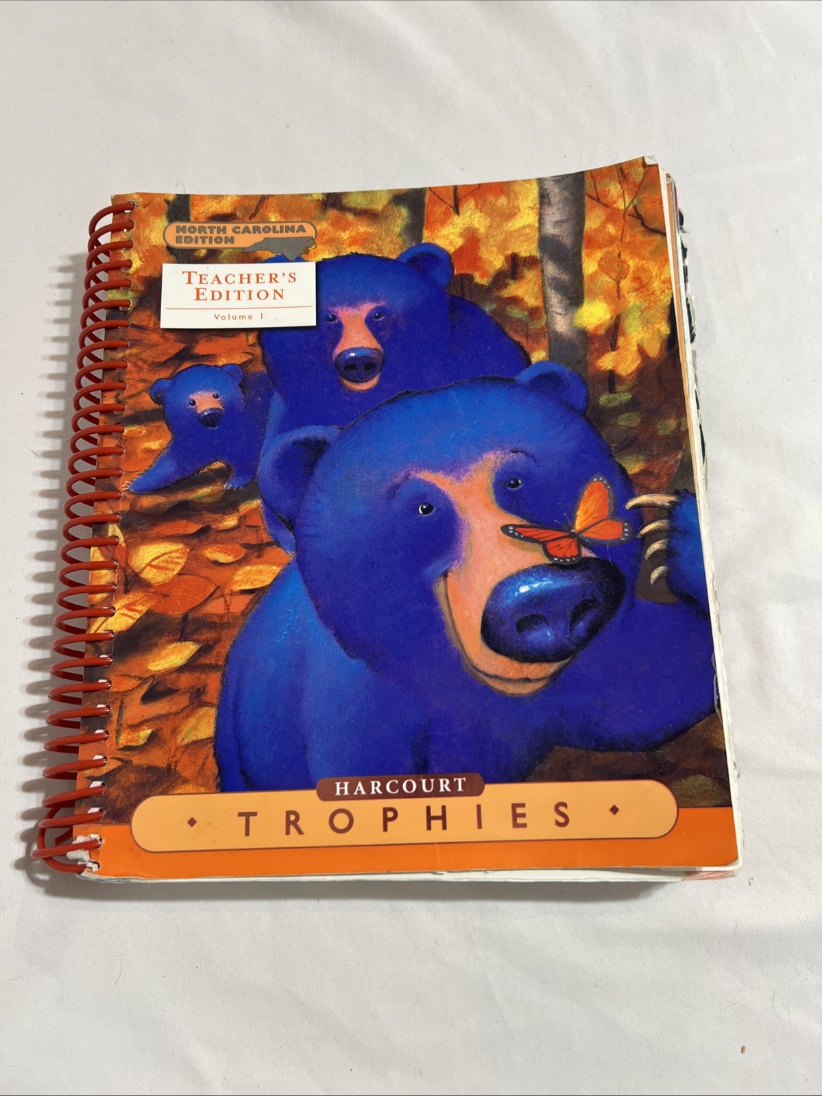Harcourt Trophies Teacher’s Edition Kindergarten Grade K – Volume 1 (BS1S1)