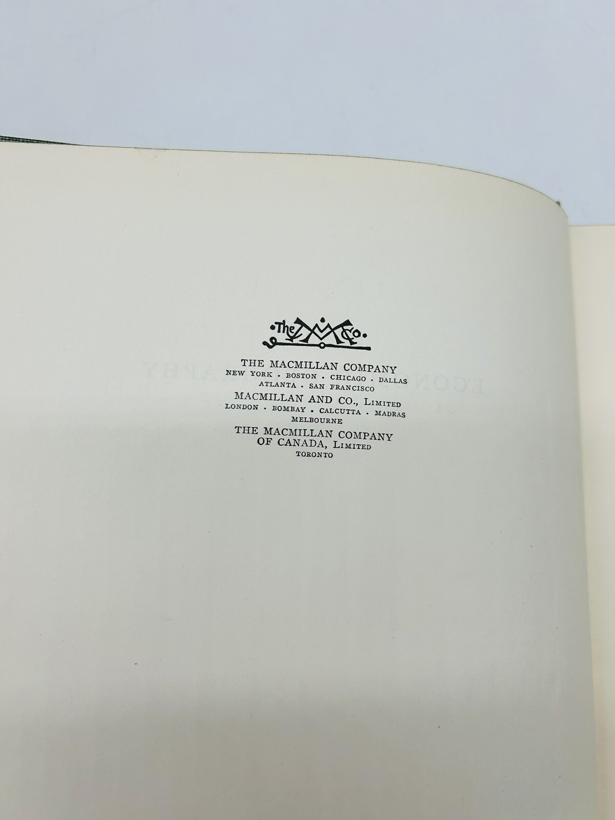 Economic Geography by Clarence Jones 1941 Textbook Macmillan Company