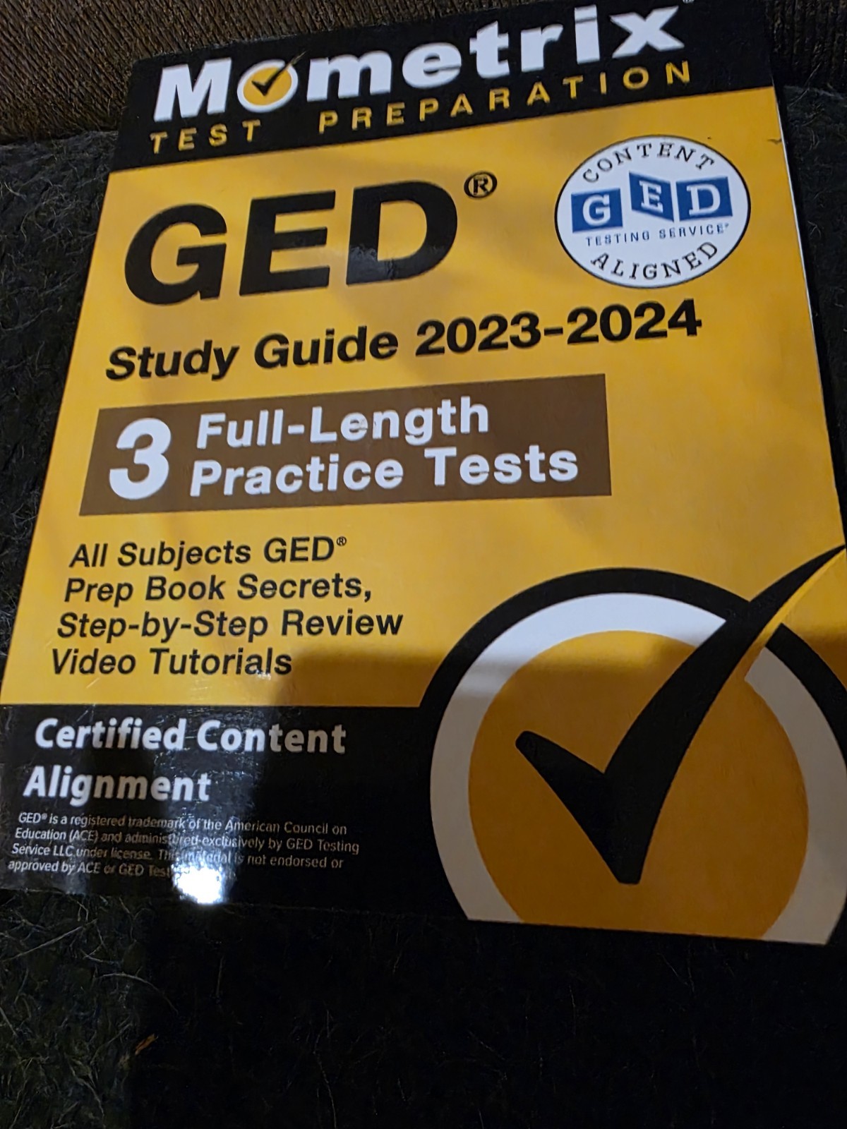 Matthew BowlingGED Study Guide 2023-2024 All Subjects – 3 Full-Length Practice