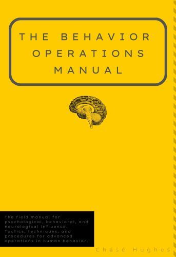 Behavior Operations Manual by Chase Hughes (2023, Trade Paperback