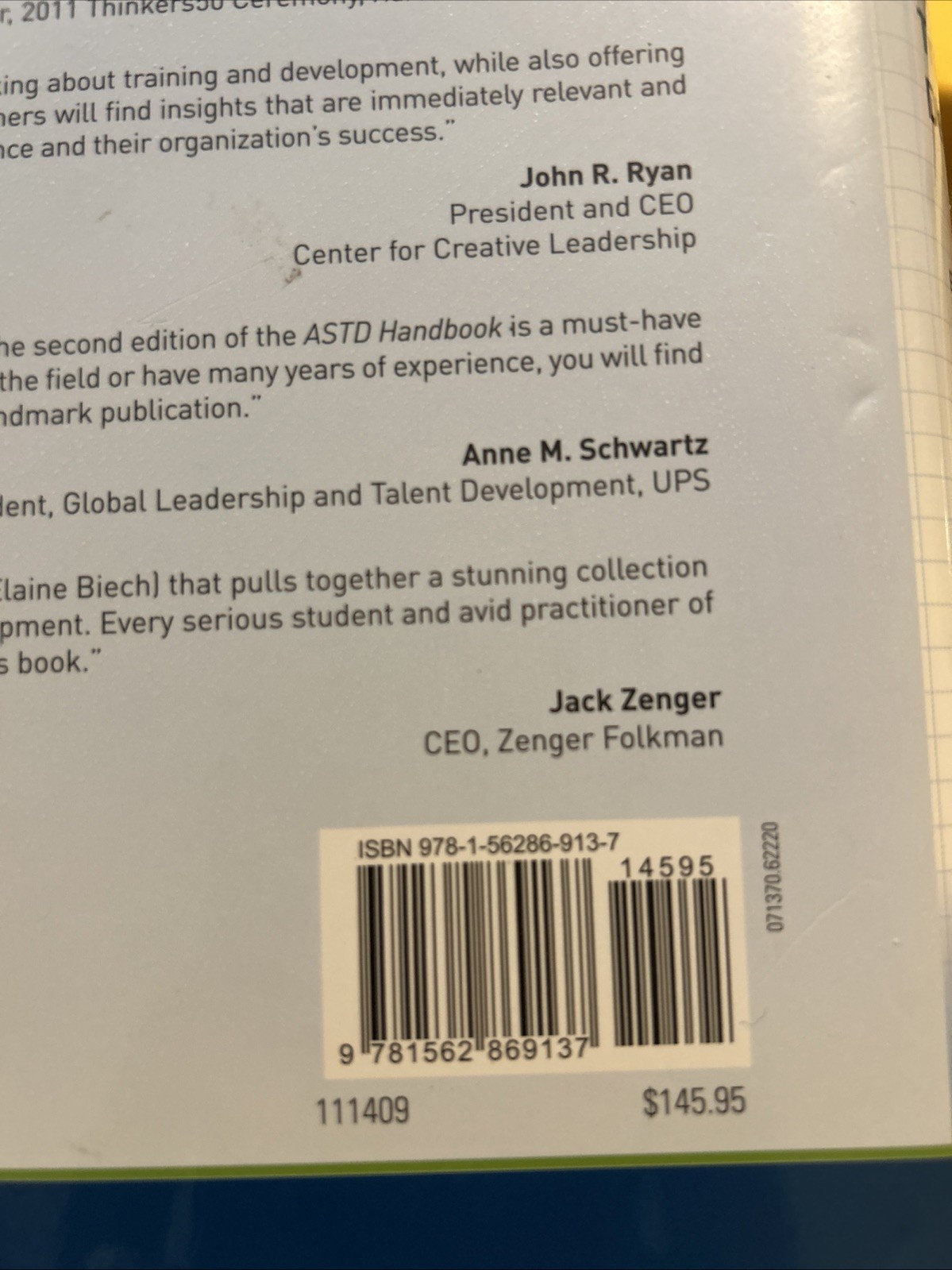 ASTD Handbook : The Definitive Reference for Training & Development, Hardcove…