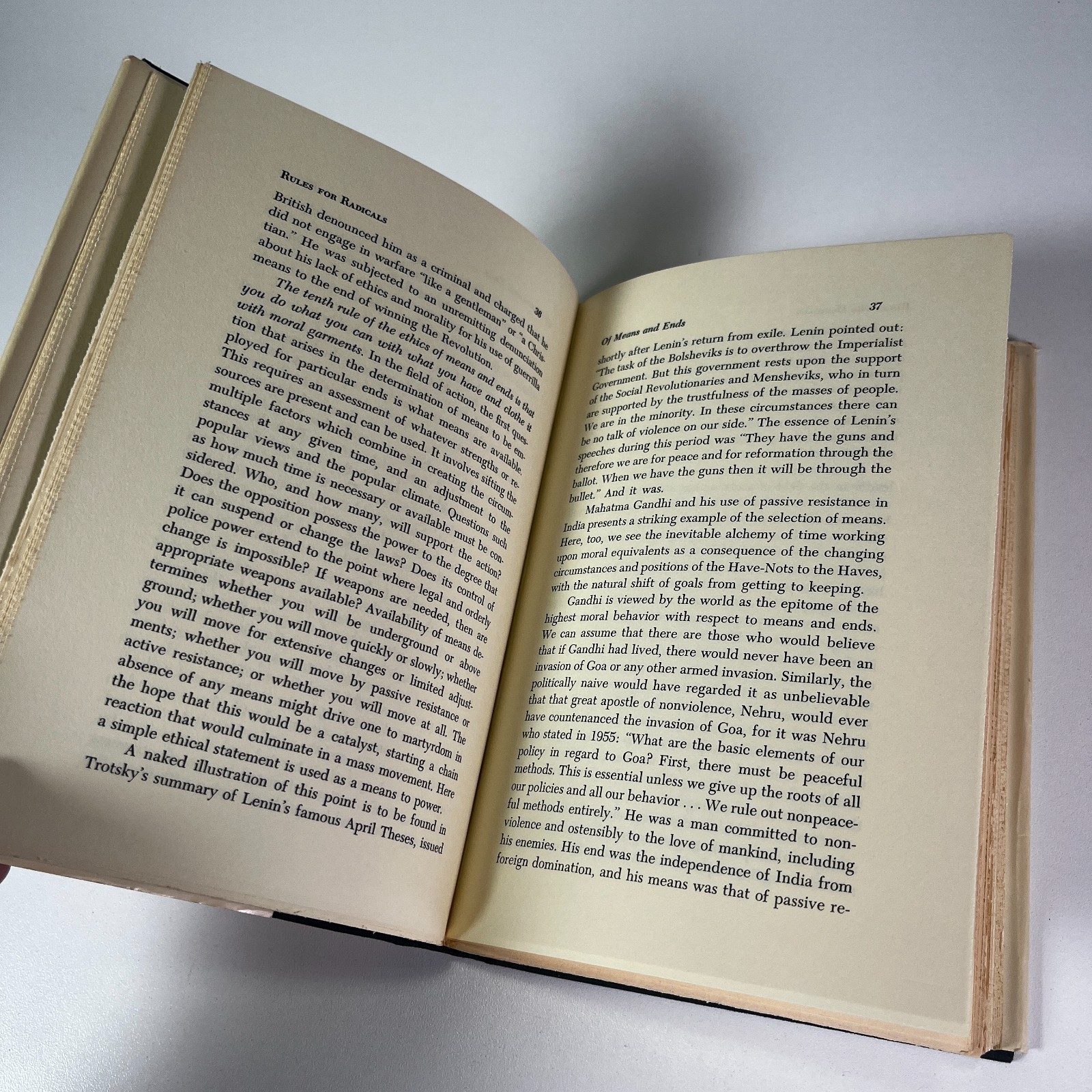 Rules for Radicals by Saul D. Alinsky (1971, 1st Edition, Hardcover) Book
